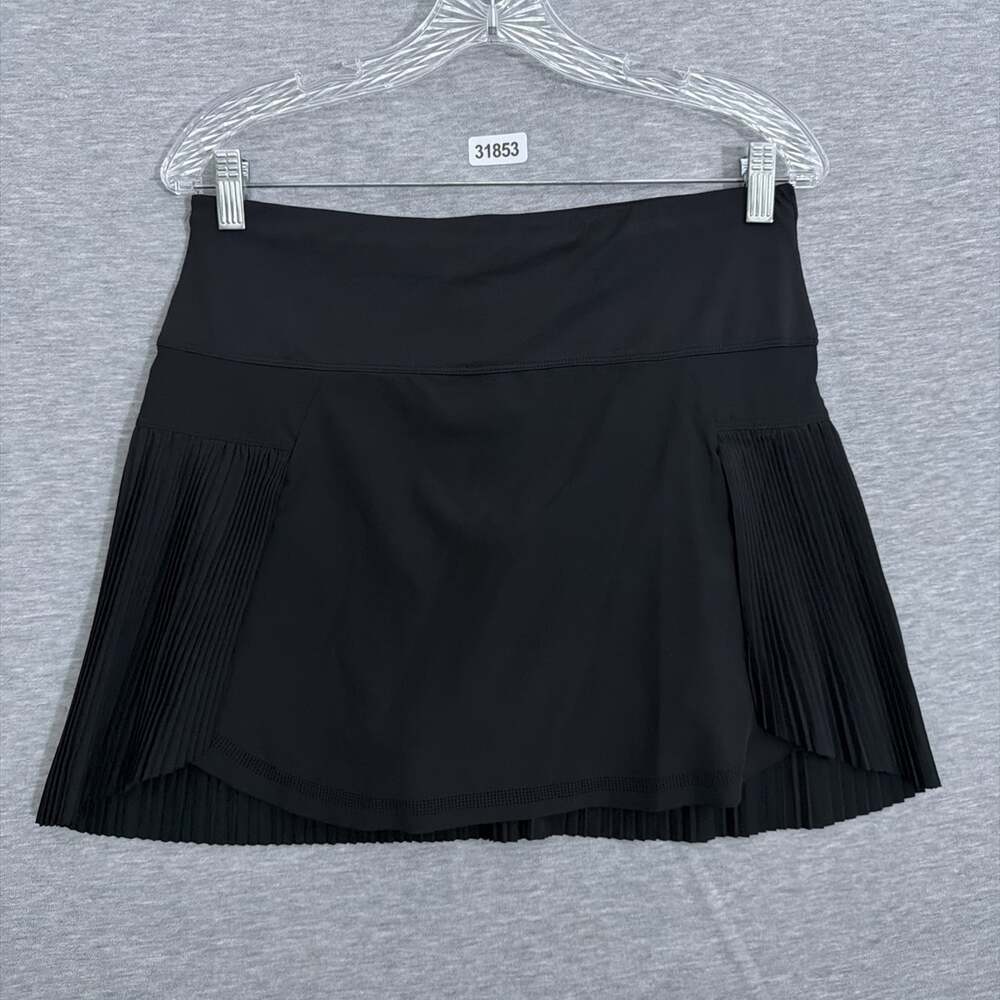 Lucky In Love Women's Size Small Black Pull On Tennis Skort